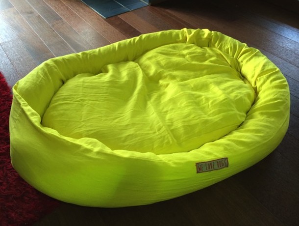 Bild 2: WE LOVE DOGS Hundebett in Sonnengelb